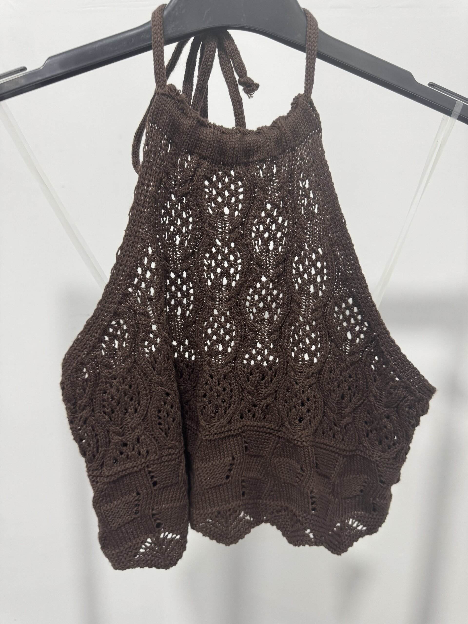 CROPTOP HALTER CROCHET - 2