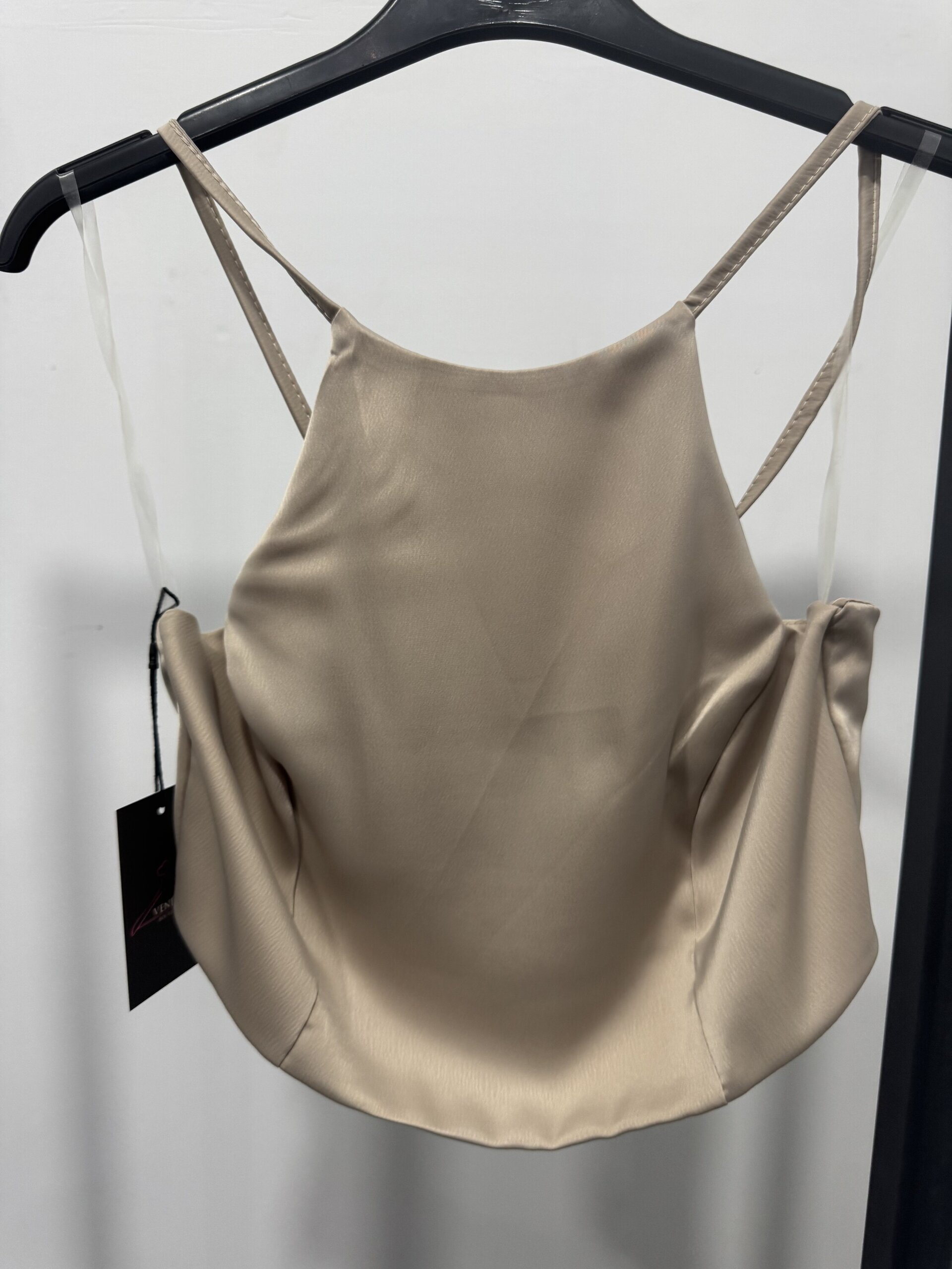 CROPTOP HALTER RASO - 4